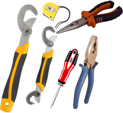

Asraw Hand Tool Kit(6 Tools), Multicolor