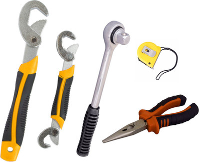 

Asraw Hand Tool Kit(5 Tools), Multicolor