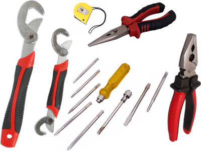 Asraw Hand Tool Kit(6 Tools), Multicolor
