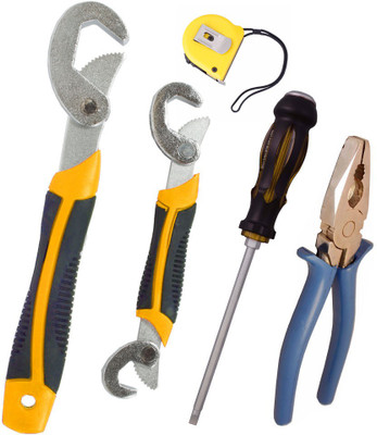 

Asraw Hand Tool Kit(5 Tools), Multicolor