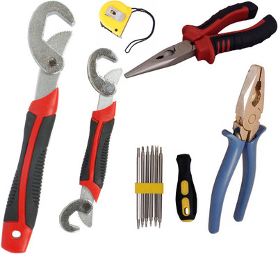 

Asraw Hand Tool Kit(6 Tools), Multicolor