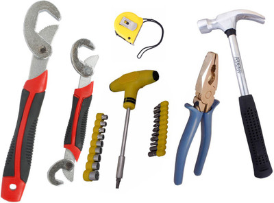 Asraw Hand Tool Kit(6 Tools), Multicolor