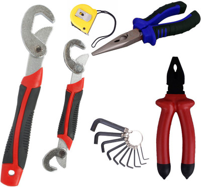 

Asraw Hand Tool Kit(6 Tools), Multicolor