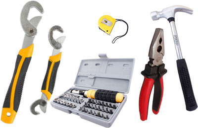 

Asraw Hand Tool Kit(6 Tools), Multicolor