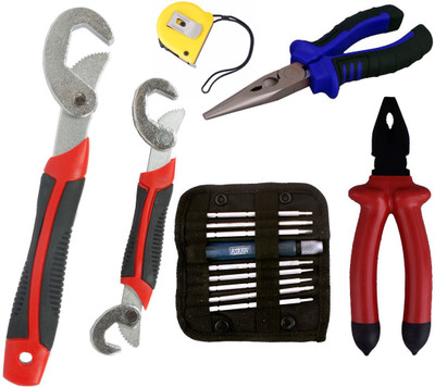 

Asraw Hand Tool Kit(6 Tools), Multicolor