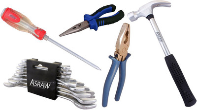 

Asraw Hand Tool Kit(13 Tools), Multicolor