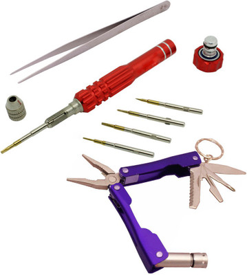 

Asraw Hand Tool Kit(3 Tools), Red