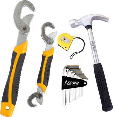 

Asraw Hand Tool Kit(5 Tools), Multicolor