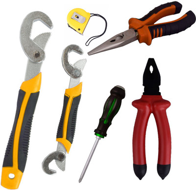 

Asraw Hand Tool Kit(6 Tools), Multicolor