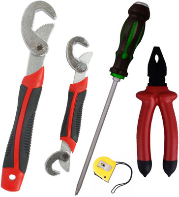 

Asraw Hand Tool Kit(5 Tools), Multicolor