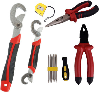 

Asraw Hand Tool Kit(6 Tools), Multicolor