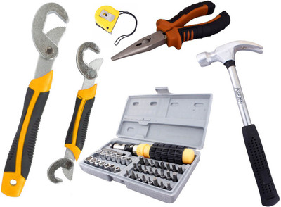 

Asraw Hand Tool Kit(6 Tools), Multicolor