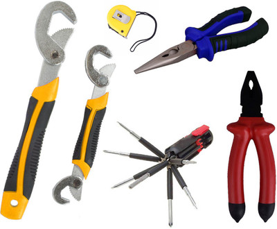 

Asraw Hand Tool Kit(6 Tools), Multicolor