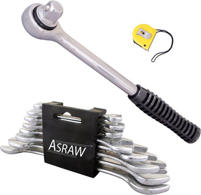 

Asraw Hand Tool Kit(11 Tools), Multicolor