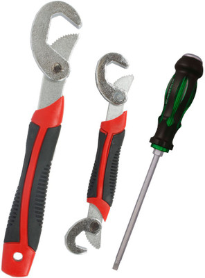 

Asraw Snap N Grip & Double Sided Screwdriver Hand Tool Kit(2 Tools), Multicolor