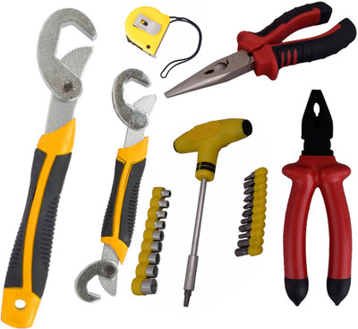 

Asraw Hand Tool Kit(6 Tools), Multicolor