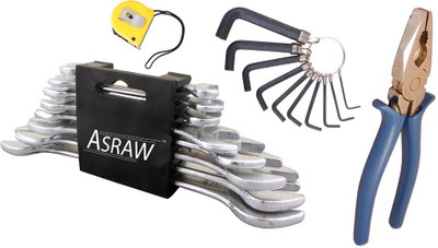 

Asraw Hand Tool Kit(12 Tools), Multicolor