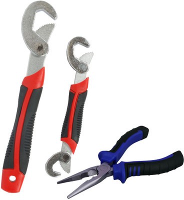 

Asraw Snap N Grip & Nose Plier Hand Tool Kit(2 Tools), Multicolor