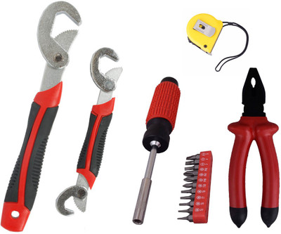 

Asraw Hand Tool Kit(5 Tools), Multicolor