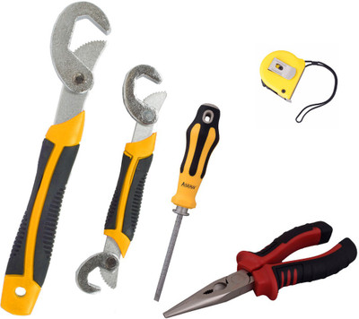 

Asraw Hand Tool Kit(5 Tools), Multicolor