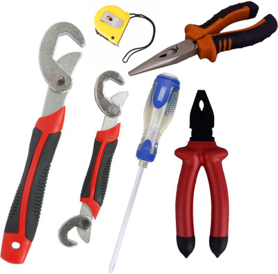 

Asraw Hand Tool Kit(6 Tools), Multicolor