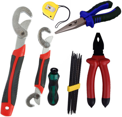 

Asraw Hand Tool Kit(6 Tools), Multicolor