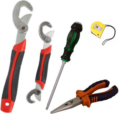 

Asraw Hand Tool Kit(5 Tools), Multicolor