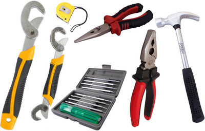 

Asraw Hand Tool Kit(7 Tools), Multicolor