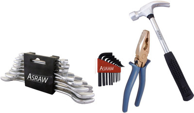 

Asraw Hand Tool Kit(12 Tools), Multicolor
