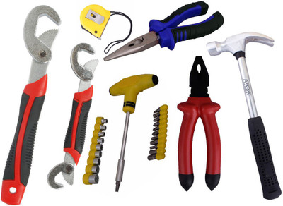 

Asraw Hand Tool Kit(7 Tools), Multicolor