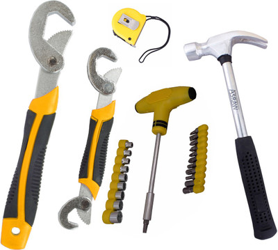 

Asraw Hand Tool Kit(5 Tools), Multicolor