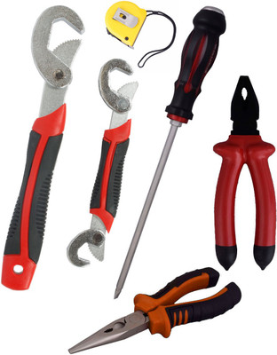 

Asraw Hand Tool Kit(6 Tools), Multicolor