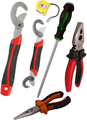 

Asraw Hand Tool Kit(6 Tools), Multicolor