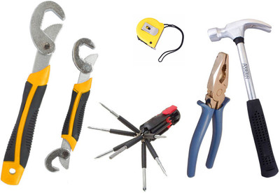 

Asraw Hand Tool Kit(6 Tools), Multicolor