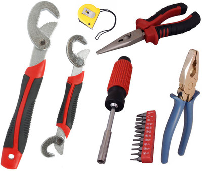 

Asraw Hand Tool Kit(6 Tools), Multicolor