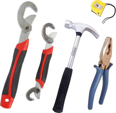 

Asraw Hand Tool Kit(5 Tools), Multicolor