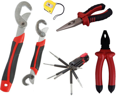 

Asraw Hand Tool Kit(6 Tools), Multicolor