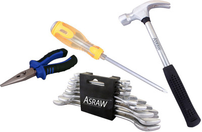 

Asraw Hand Tool Kit(12 Tools), Multicolor