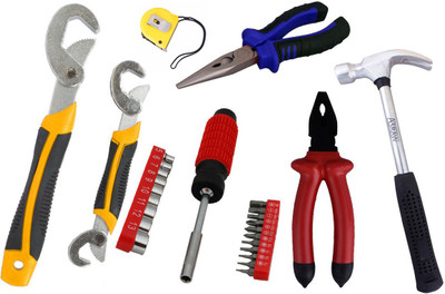 

Asraw Hand Tool Kit(7 Tools), Multicolor