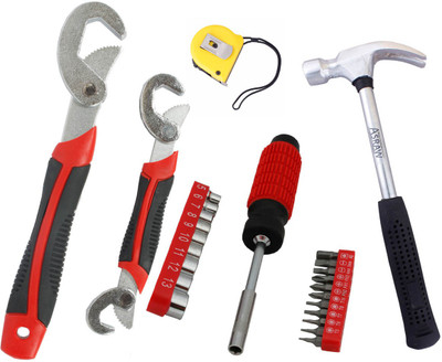 

Asraw Hand Tool Kit(5 Tools), Multicolor