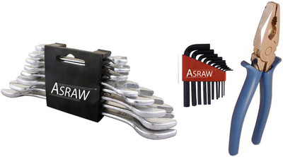 

Asraw Hand Tool Kit(11 Tools), Multicolor