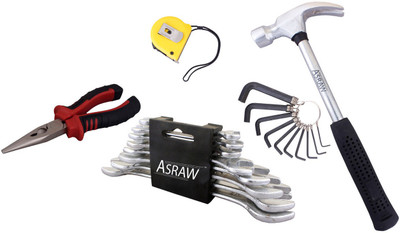 

Asraw Hand Tool Kit(13 Tools), Multicolor