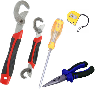 

Asraw Hand Tool Kit(5 Tools), Multicolor