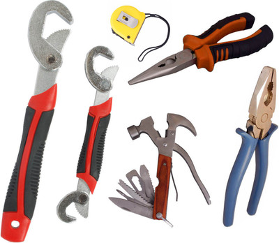 

Asraw Hand Tool Kit(6 Tools), Multicolor