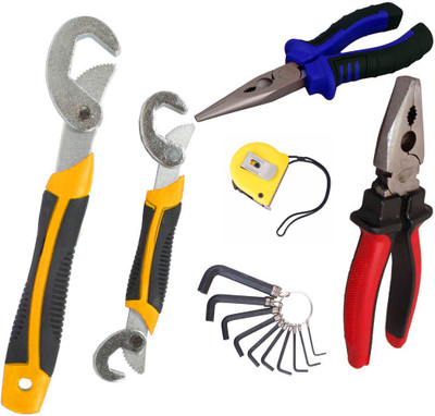 

Asraw Hand Tool Kit(6 Tools), Multicolor