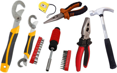

Asraw Hand Tool Kit(7 Tools), Multicolor