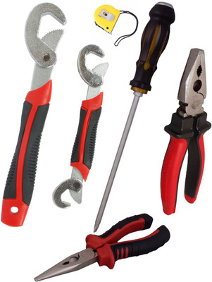 

Asraw Hand Tool Kit(6 Tools), Multicolor