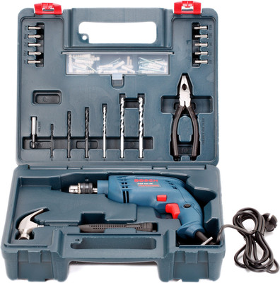 

Bosch Power & Hand Tool Kit(50 Tools), Blue