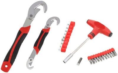 

CRH CRH Red Stainless Steel Hand Tool - Set of 5 Hand Tool Kit(23 Tools)