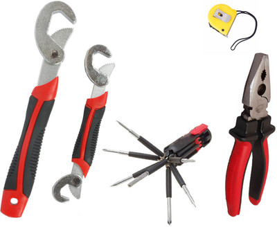 

Asraw Hand Tool Kit(5 Tools), Multicolor